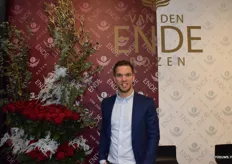 De net aangeklede stand met Jan Piet van Van den Ende Rozen was haast niet te missen tijdens de Trade Fair